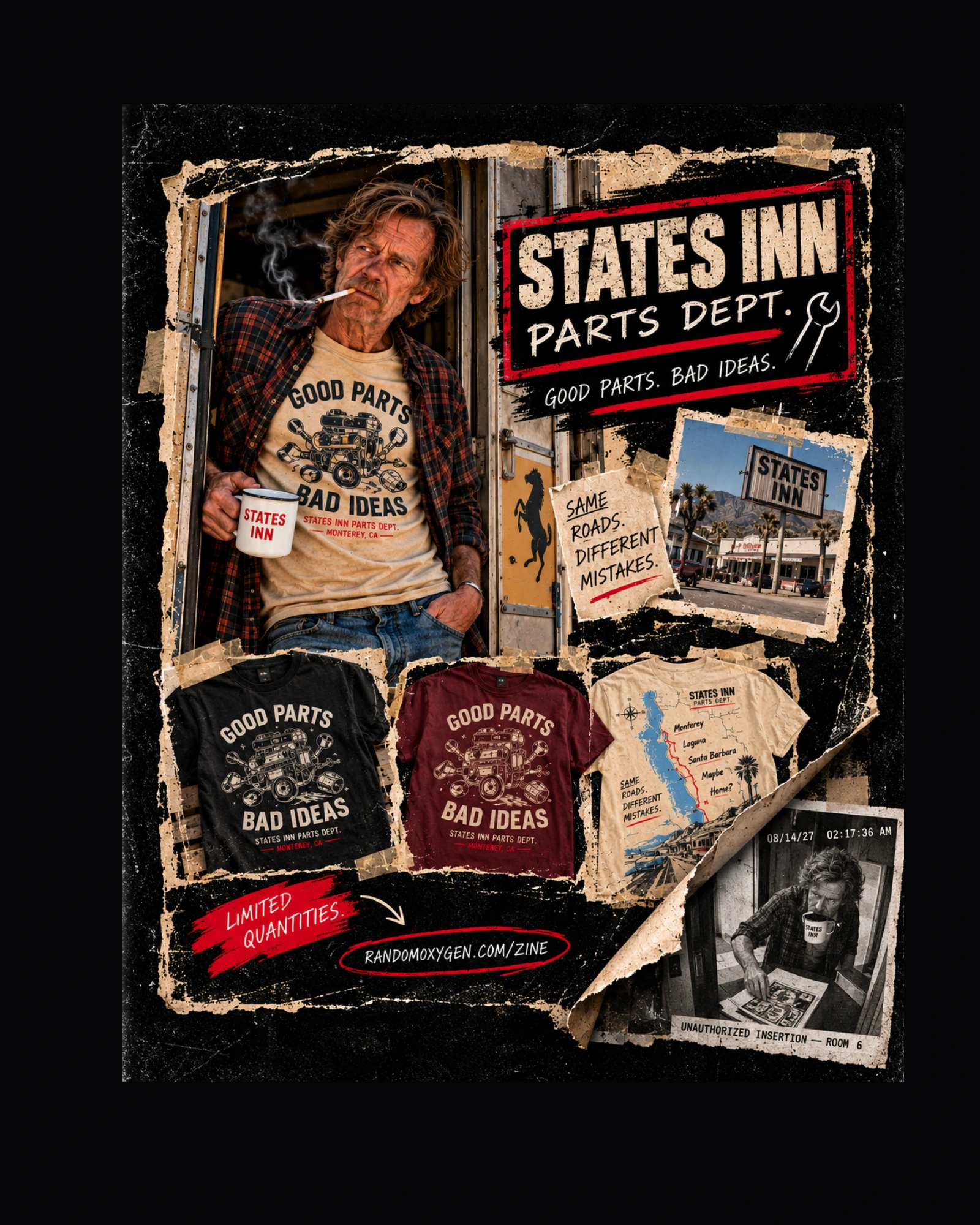 States Inn Parts Department merchandise